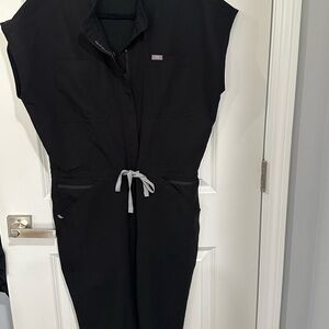Figs Black Jumpsuit